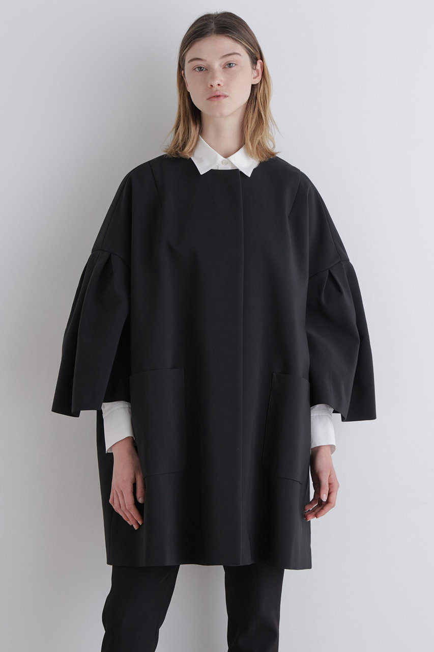 LE PHIL(ル フィル)｜T／Cトリプルクロスコート/ブラック の通販