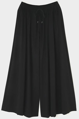 ル フィル/LE PHILのコンパクトギャザーワイドパンツ(110600/110601)