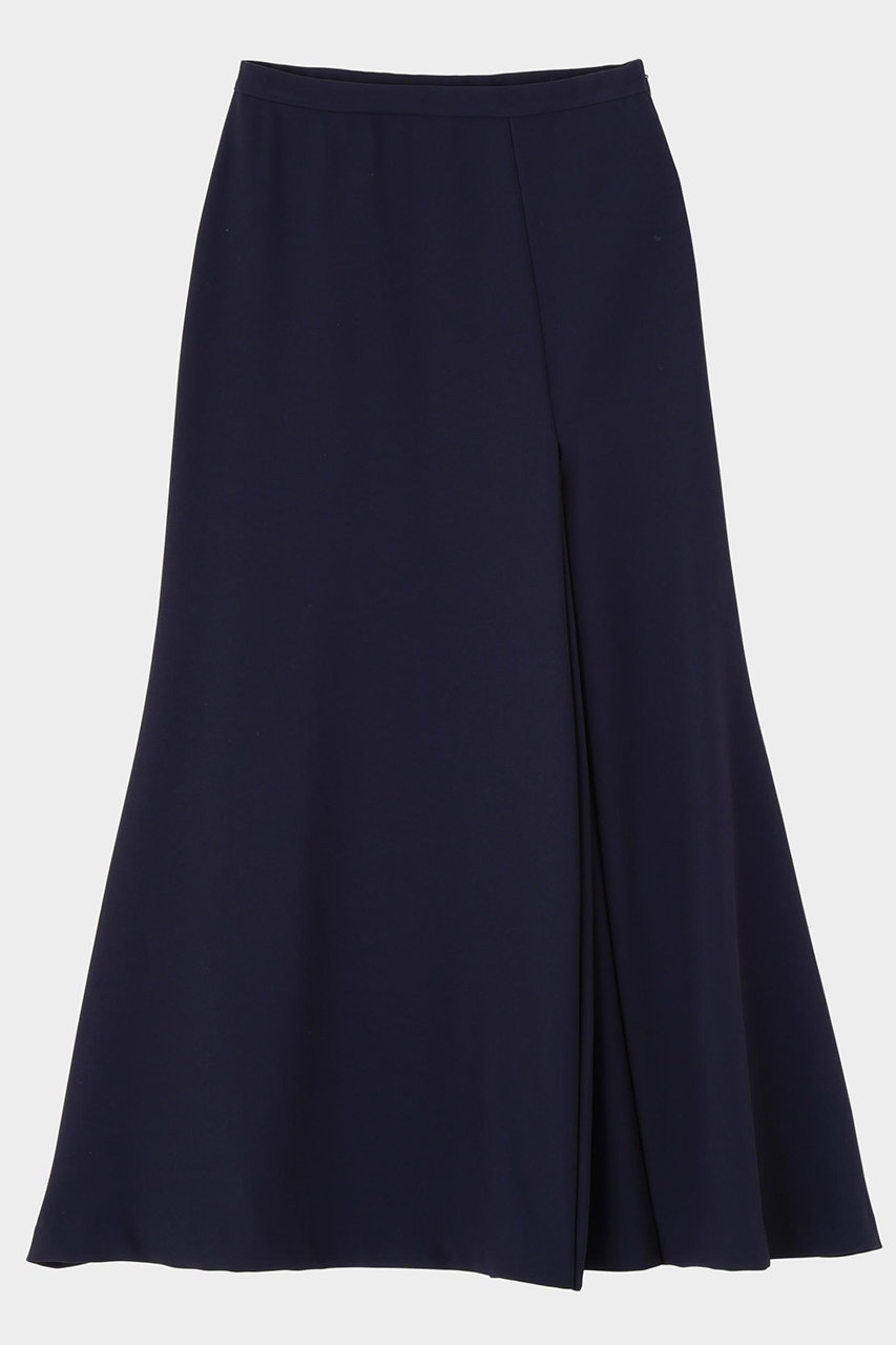 LE PHIL 2WAYツイルマーメイドスカート (ネイビー, ０) ル フィル ELLE SHOP