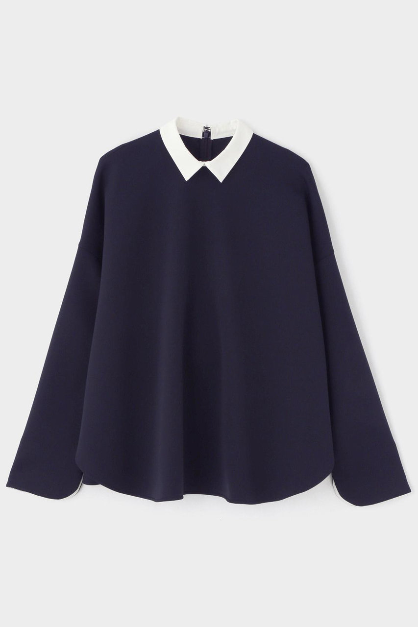 ルフィル　スキューバダンボールバックタックブラウス スキューバダンボールバックタックブラウス | LE PHIL（ル フィル