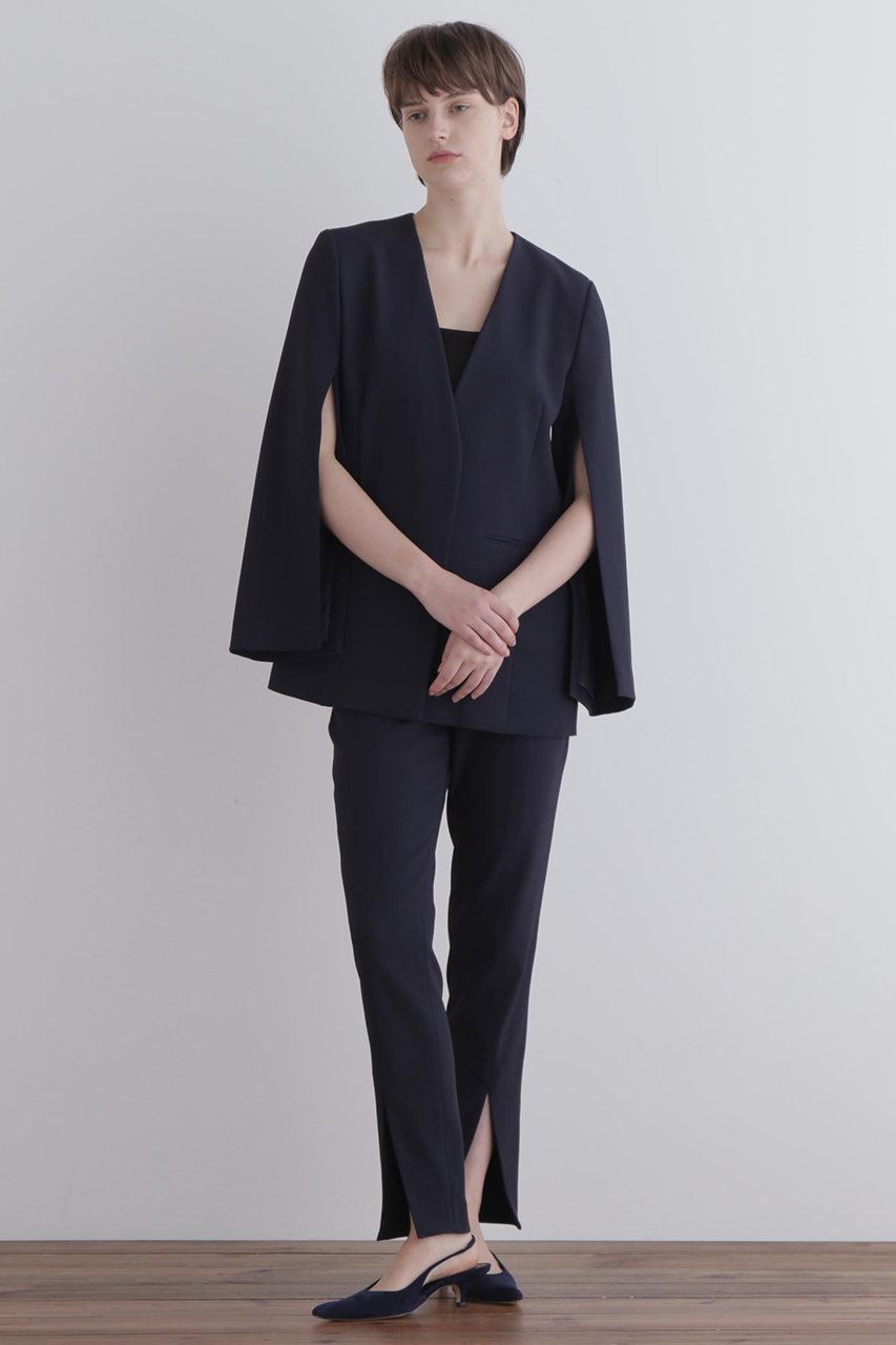 LE PHIL(ル フィル)｜2WAYツイルスリットジャケット/ネイビー の通販