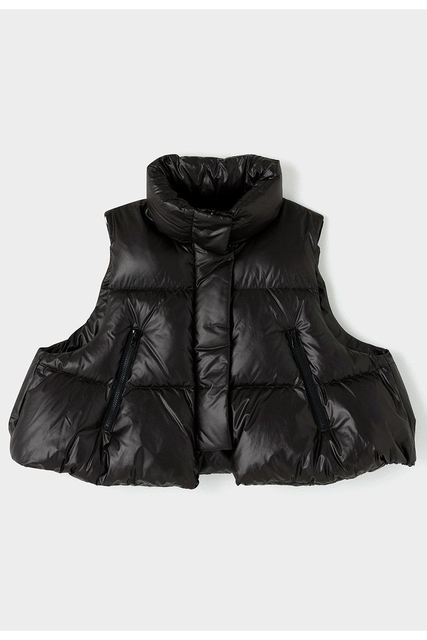 LE PHIL(ル フィル)｜リバーシブルボリュームダウンベスト/ブラック の