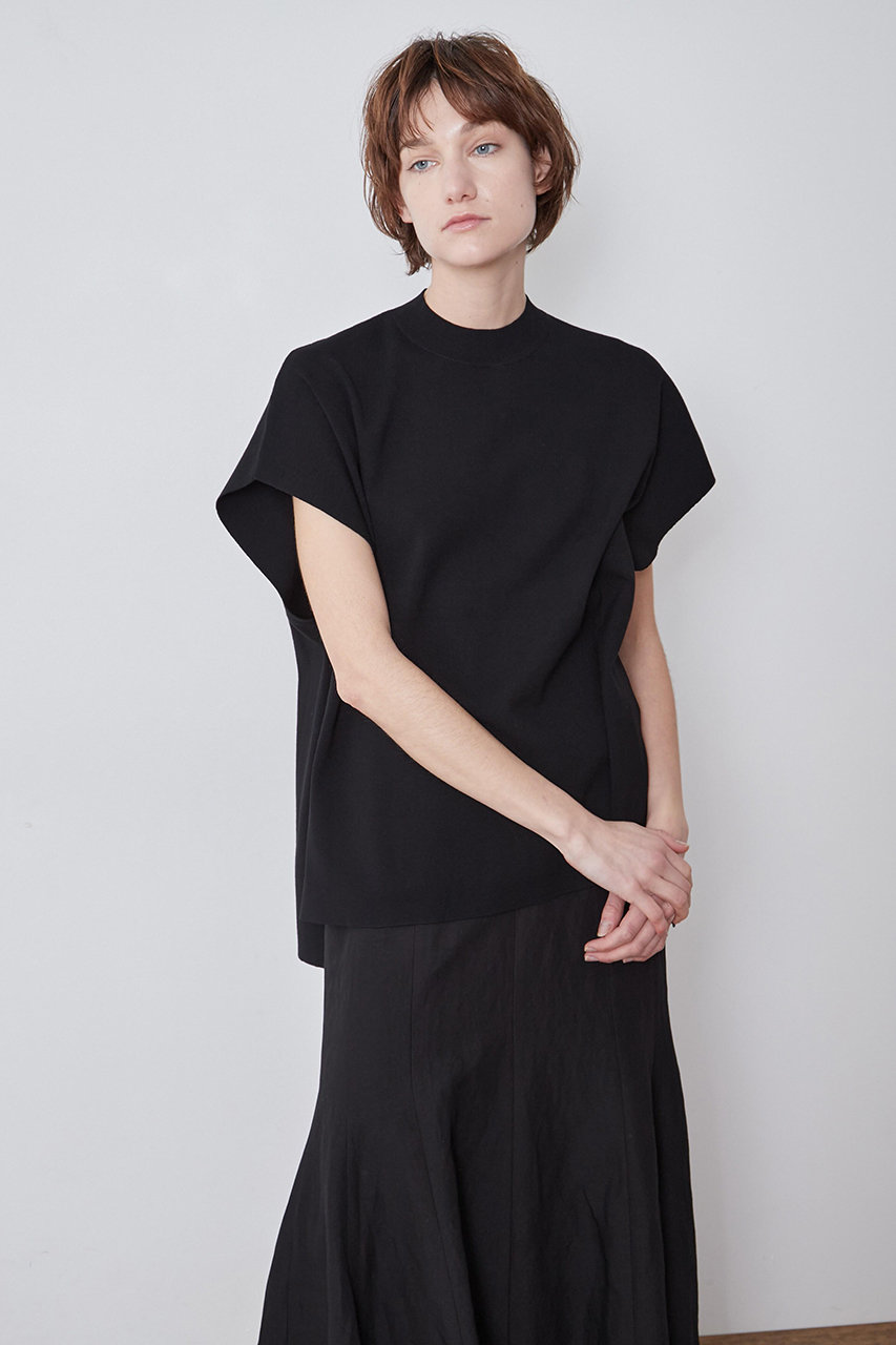 LE PHIL(ル フィル)｜《LE PHIL》ノースリーブニット/ブラック の通販