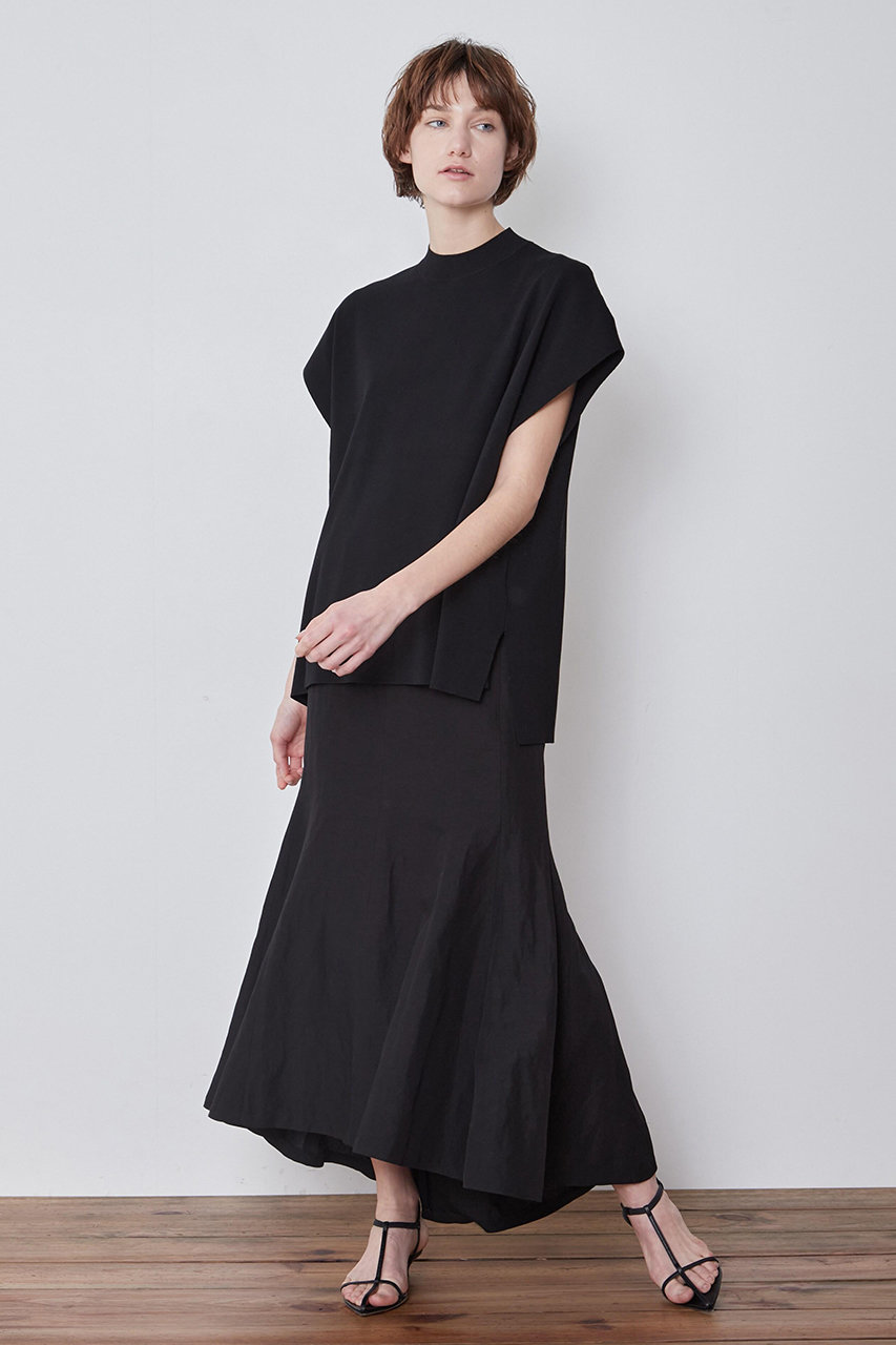 新品✨LE PHIL ニット トップス 半袖 LE PHIL(ル フィル)｜《LE PHIL》ノースリーブニット/ブラック の通販