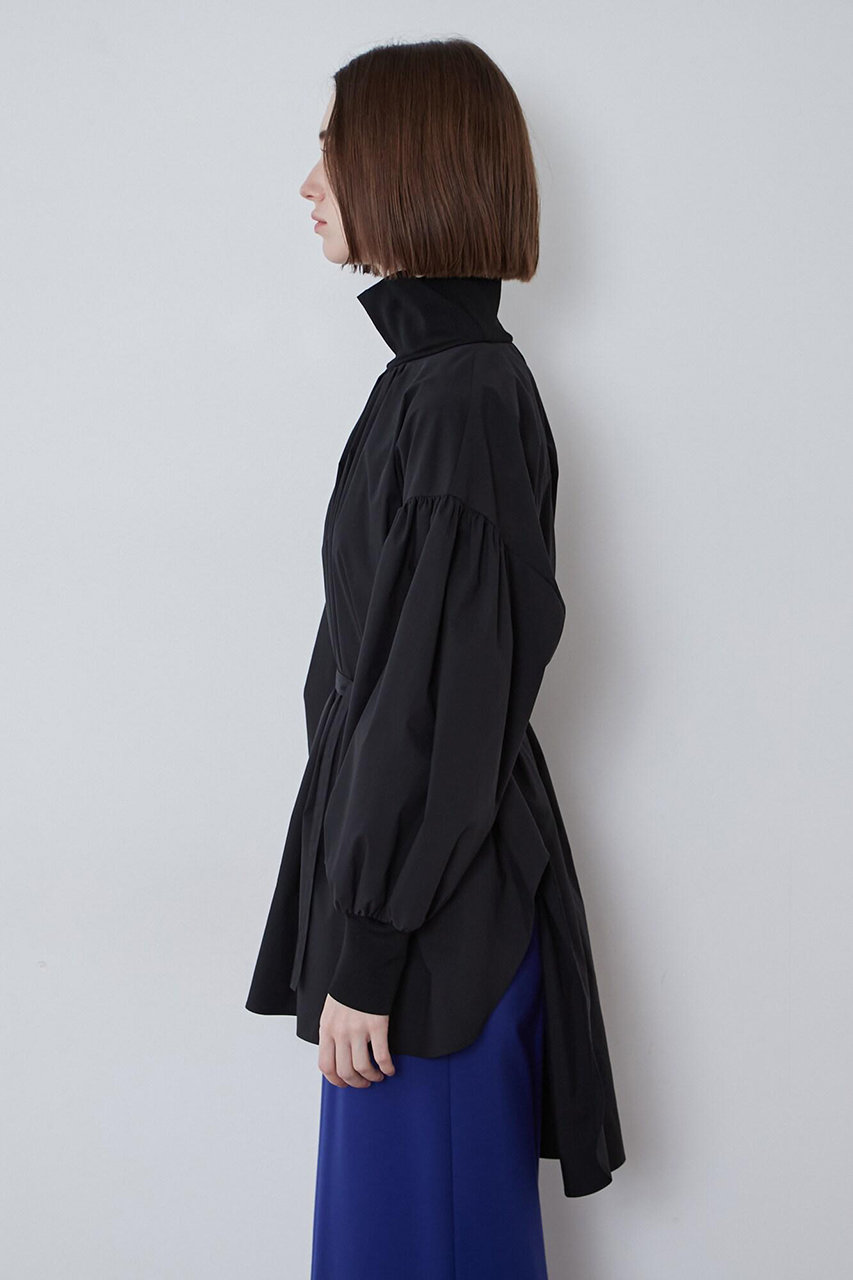 LE PHIL(ル フィル)｜《LE PHIL》ストレッチブロードブラウス/ブラック