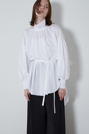 ル フィル/LE PHILの《LE PHIL》ストレッチブロードブラウス(110400/110403)