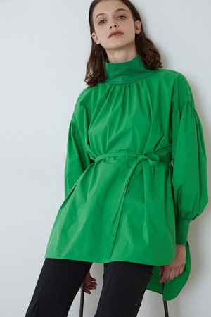 ル フィル/LE PHILの《LE PHIL》ストレッチブロードブラウス(110400/110403)