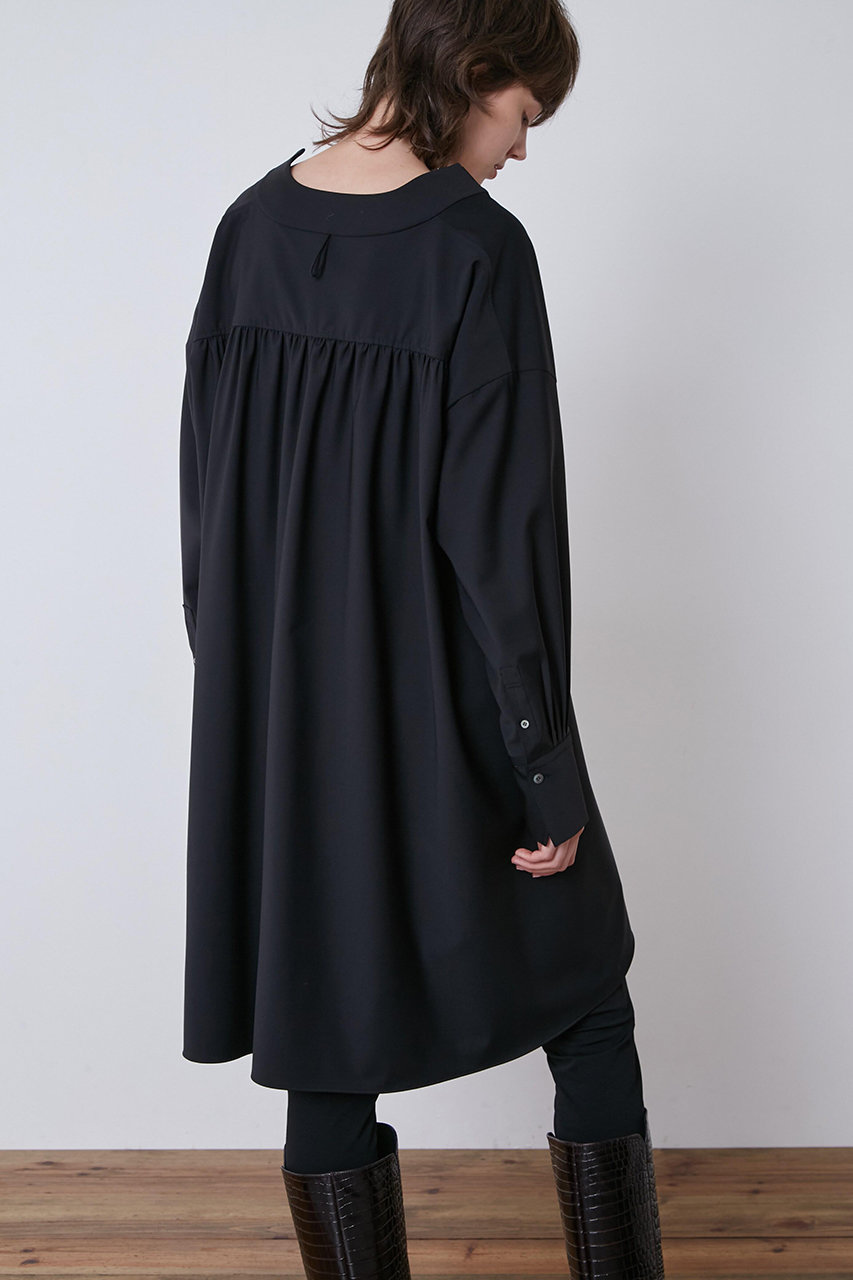 LE PHIL(ル フィル)｜《LE PHIL》ドライウールブラウス/ブラック の