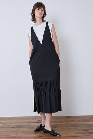ル フィル/LE PHILの《LE PHIL》ドライウールキャミソールドレス(110500/110503)