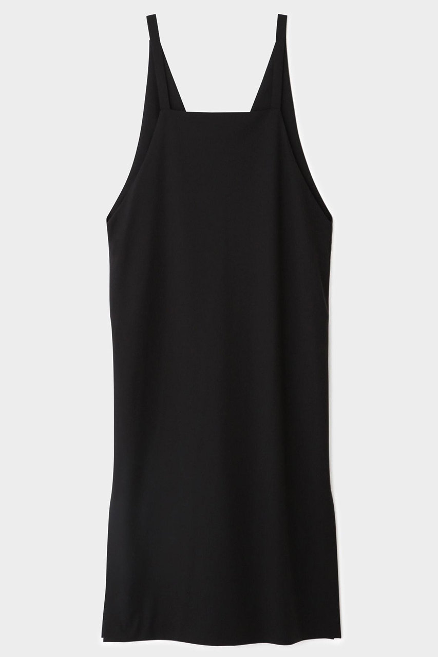 【トトロ】LE PHIL ブラック ドライウール キャミソールドレス LE PHIL(ル フィル)｜《LE PHIL》ドライウールキャミソールドレス