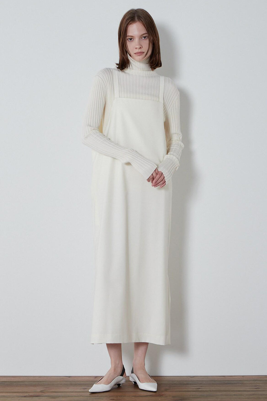 LE PHIL⭐︎ドライウールキャミソールワンピース LE PHIL(ル フィル)｜《LE PHIL》ドライウールキャミソールドレス