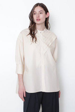 ル フィル/LE PHILの《LE PHIL》TCブロードブラウス（6分袖）(110400/110402)