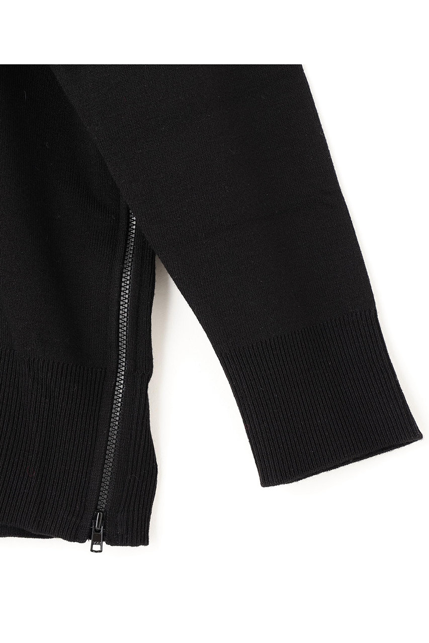 LE PHIL(ル フィル)｜ウールハイゲージカーディガン/ブラック の通販