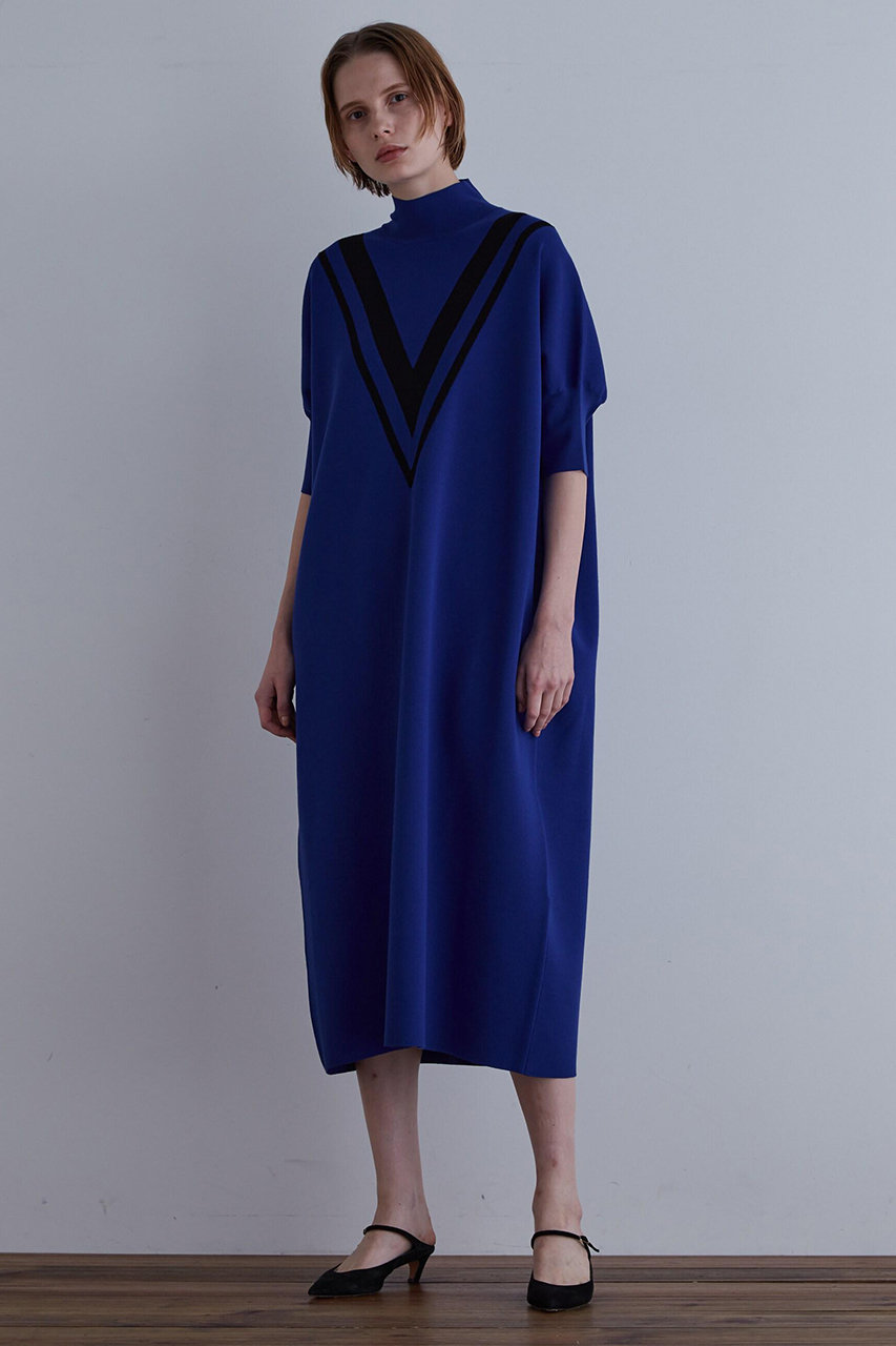 ル フィル/LE PHILの《LE PHIL》ラインオーバーワンピース(ブルー/5344970304)