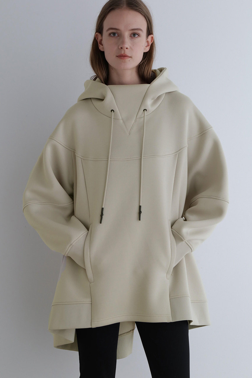 LE PHIL 《LE PHIL SPORTS》テックダンボールフーディ (ベージュ, F) ル フィル ELLE SHOP LE PHIL 《LE PHIL SPORTS》テックダンボールフーディ (ベージュ, F) ル フィル ELLE SHOP
