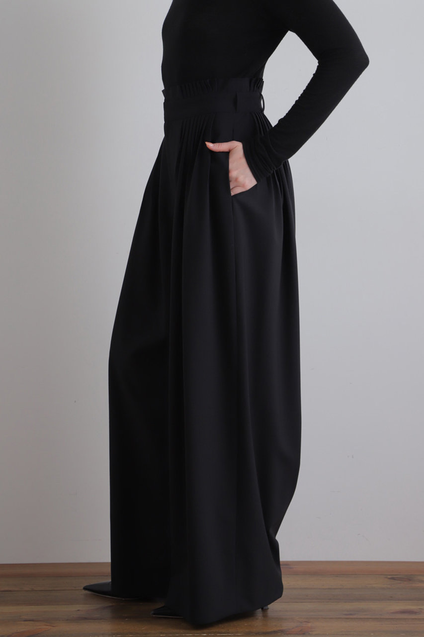 LE PHIL(ル フィル)｜ドライウールパンツ/ブラック の通販｜ELLESHOP