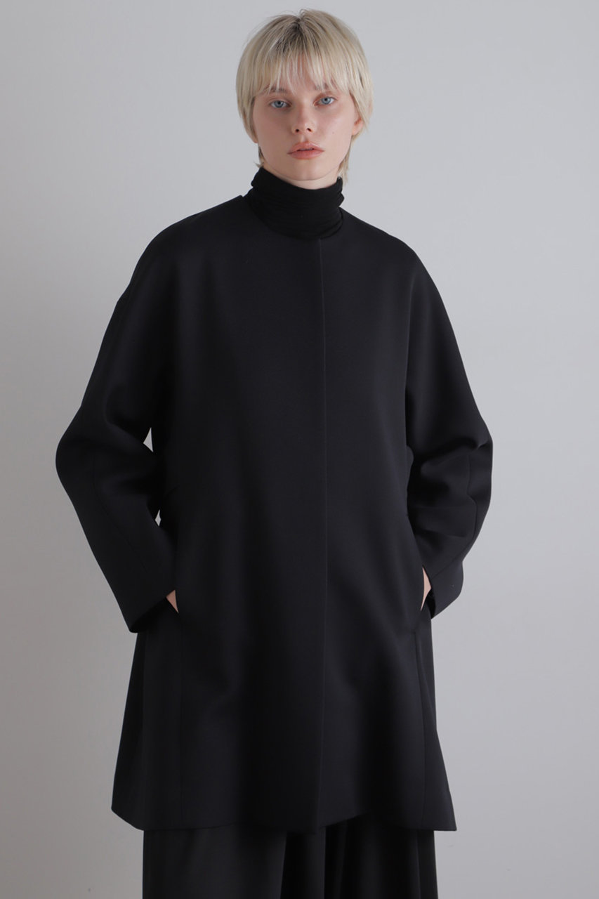 LE PHIL(ル フィル)｜カルゼマトラッセコート/ブラック の通販