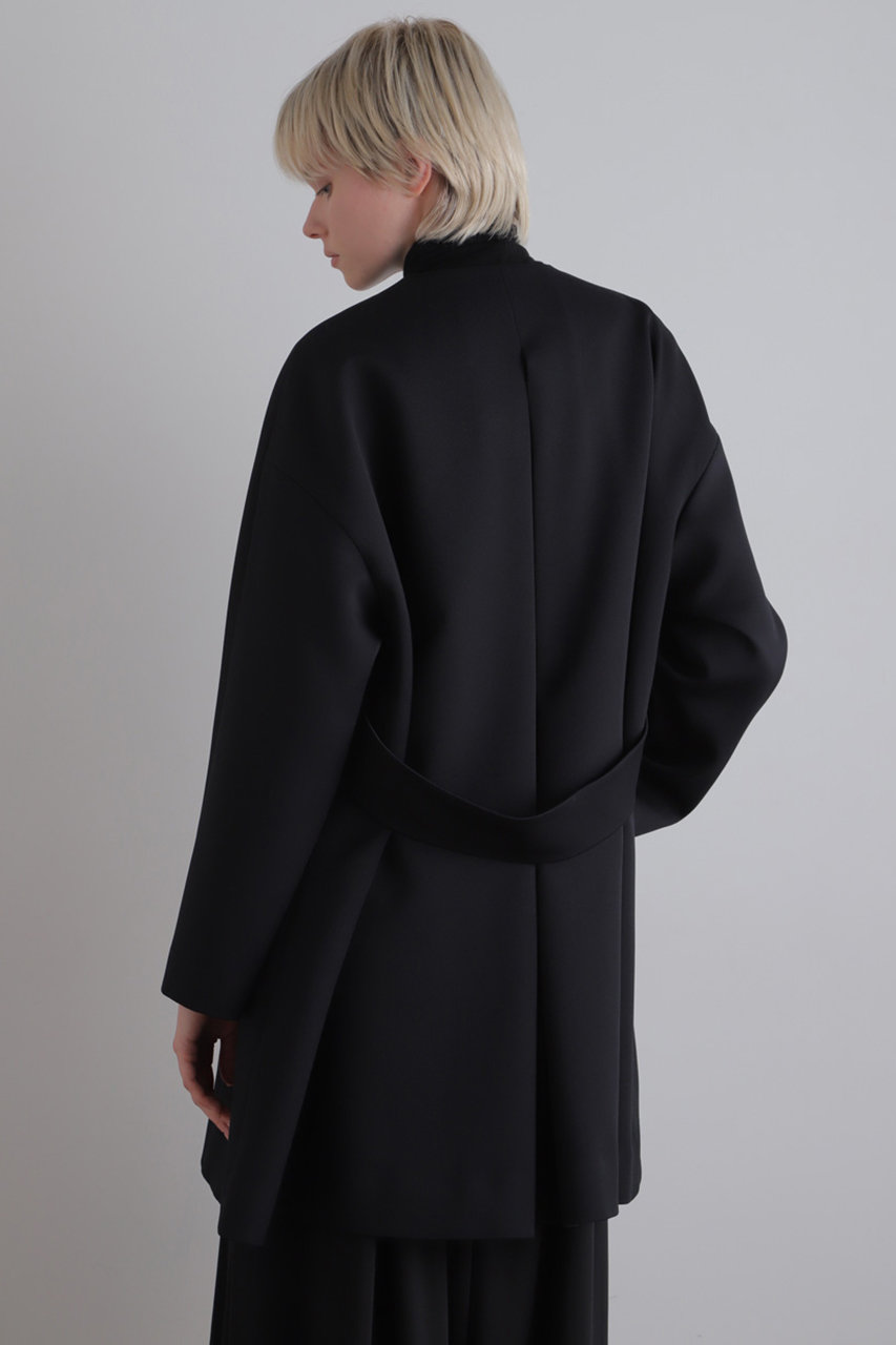 LE PHIL(ル フィル)｜カルゼマトラッセコート/ブラック の通販