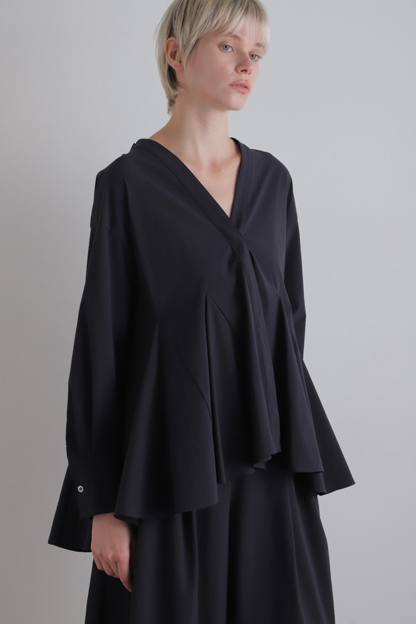 LE PHIL(ル フィル)｜ナイロンストレッチブロードブラウス