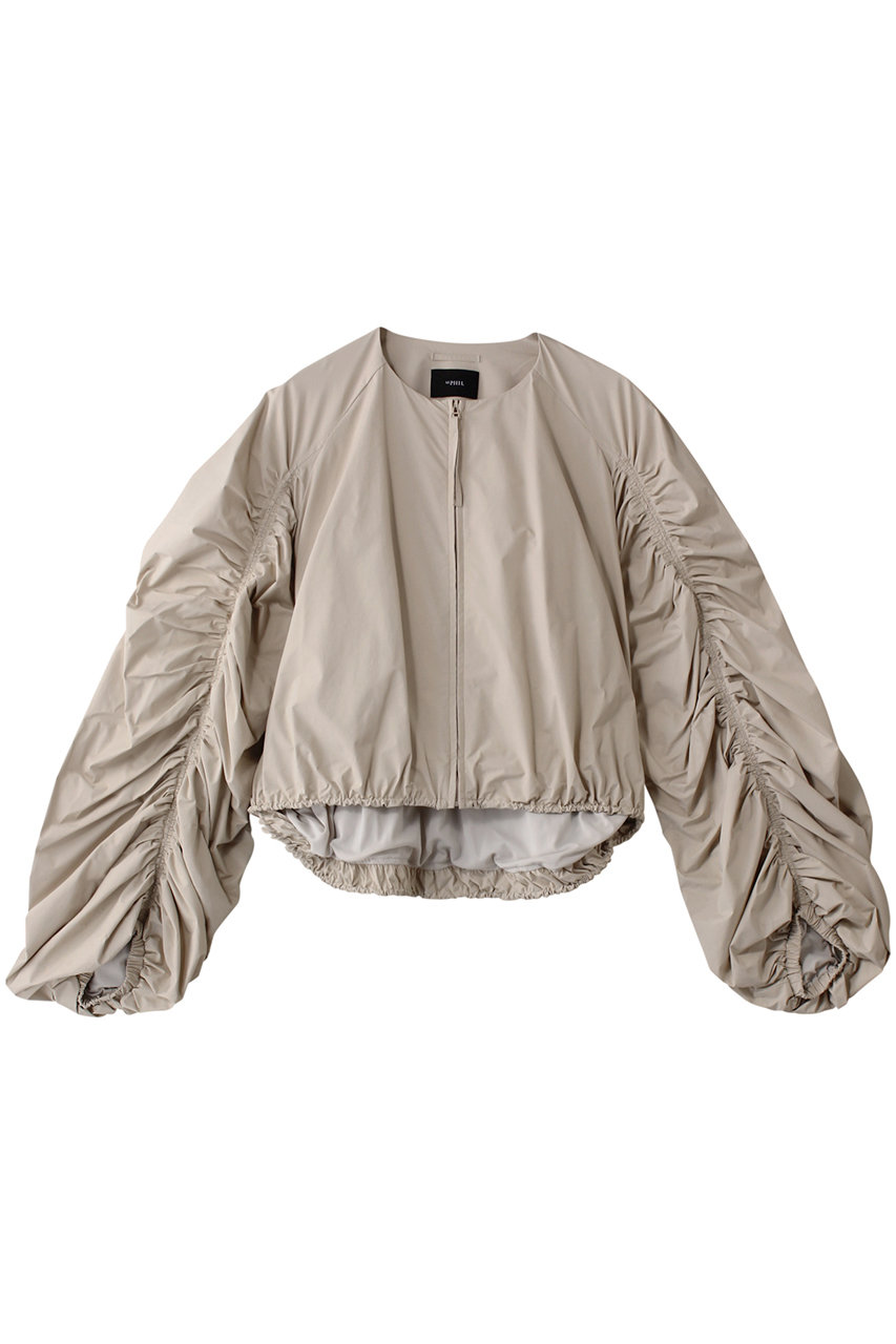 LE PHIL 【LE PHIL SPORTS】カルバックジャケット (ベージュ, F) ル フィル ELLE SHOP LE PHIL 【LE PHIL SPORTS】カルバックジャケット (ベージュ, F) ル フィル ELLE SHOP