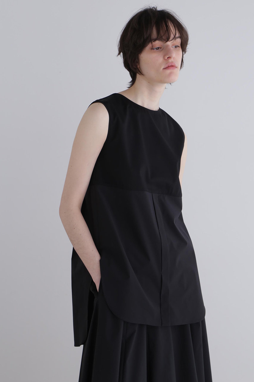 LE PHIL SOLOTEXコンビブロードショートシャツ (ブラック, F) ル フィル ELLE SHOP LE PHIL SOLOTEXコンビブロードショートシャツ (ブラック, F) ル フィル ELLE SHOP