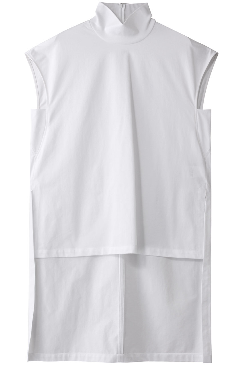 ル フィル/LE PHILのテックスブリッドハイゲージブラウス(ホワイト/534-5160415)