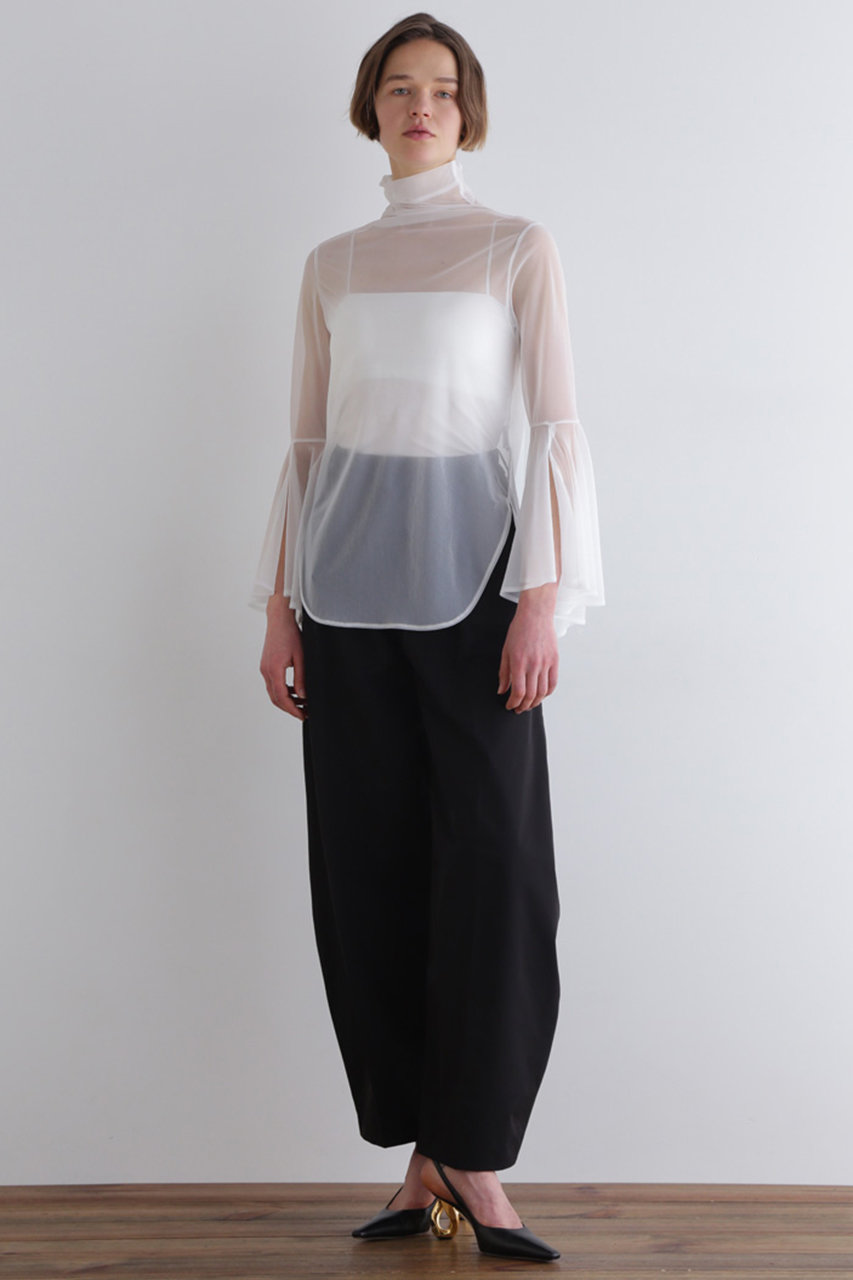 LE PHIL(ル フィル)｜【予約販売】シアーハイツイストフライスブラウス  