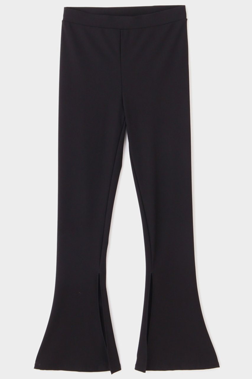 LE PHIL ジャージースリットフレアパンツ (ブラック, 00) ル フィル ELLE SHOP LE PHIL ジャージースリットフレアパンツ (ブラック, 00) ル フィル ELLE SHOP