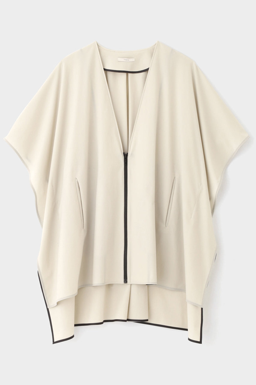 LE PHIL ハイストレッチトリコットブラウス (ベージュ, Ｆ) ル フィル ELLE SHOP