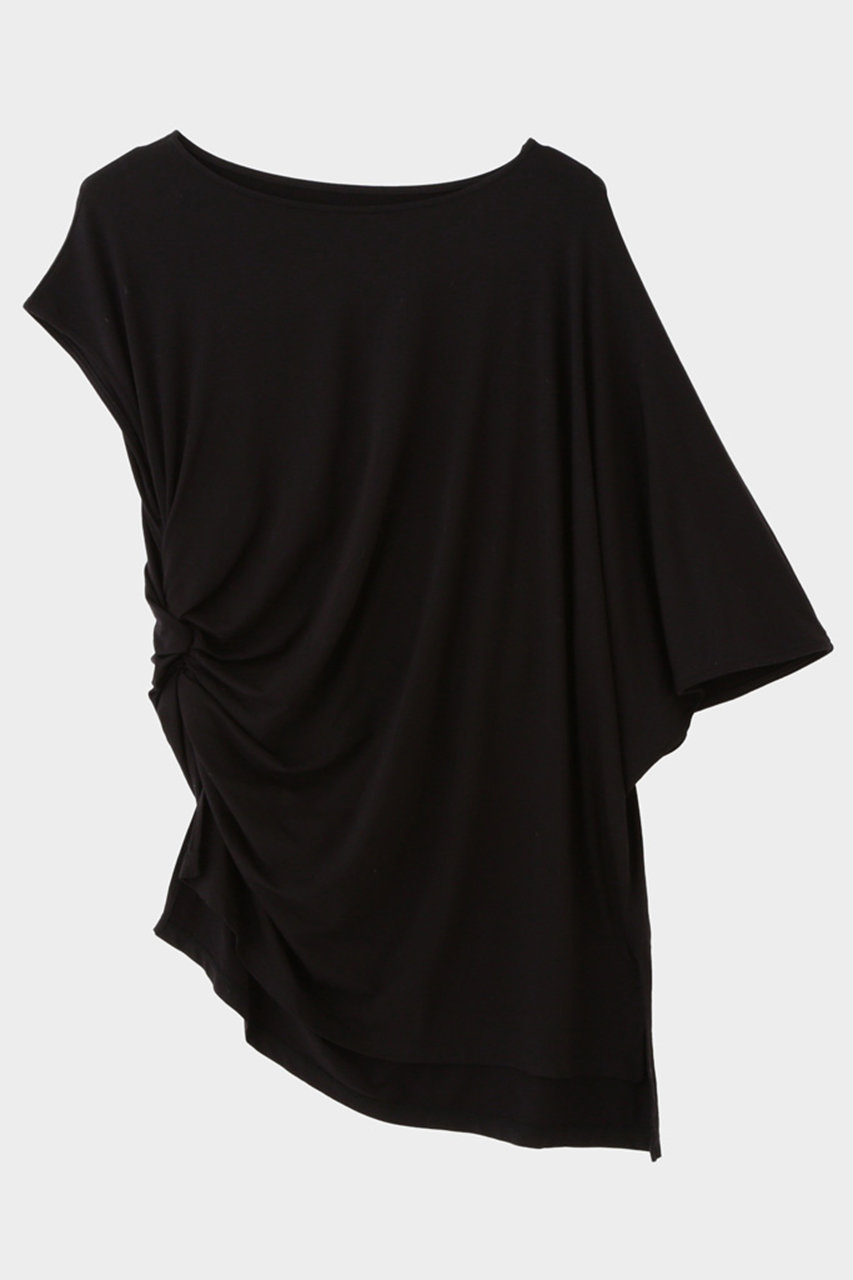 ル フィル/LE PHILのセルロースベア天竺カットソー(ブラック/5345160505)