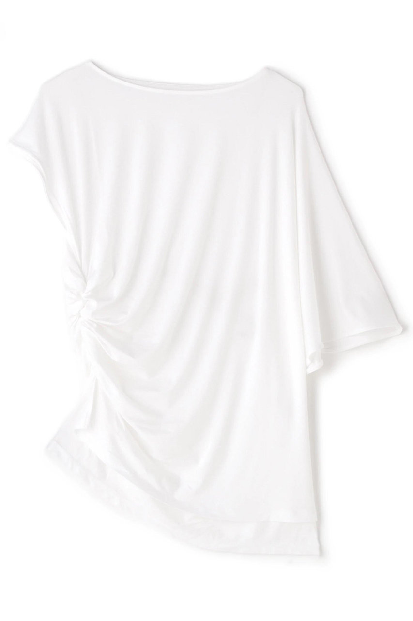 ル フィル/LE PHILのセルロースベア天竺カットソー(ホワイト/5345160505)