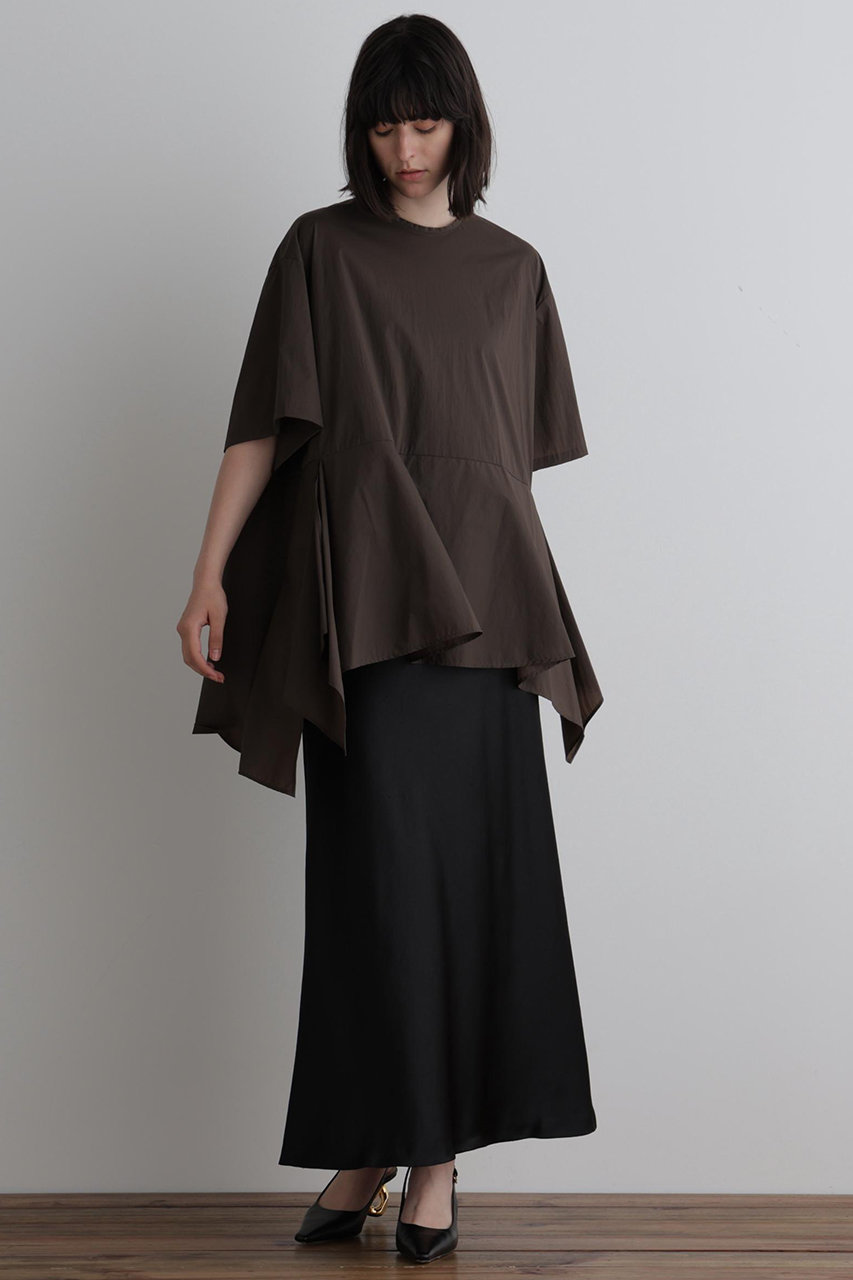 ル フィル LE PHIL ラウンドカラーブラウス パープル ル フィル LE PHIL ラウンドカラーブラウス パープル