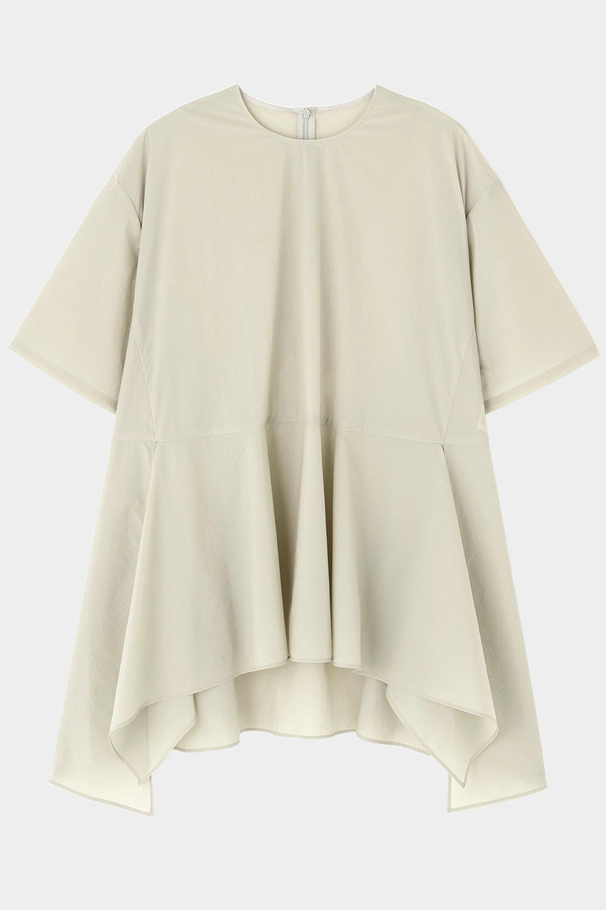 LE PHIL ナイロンストレッチブラウス (ベージュ, F) ル フィル ELLE SHOP LE PHIL ナイロンストレッチブラウス (ベージュ, F) ル フィル ELLE SHOP