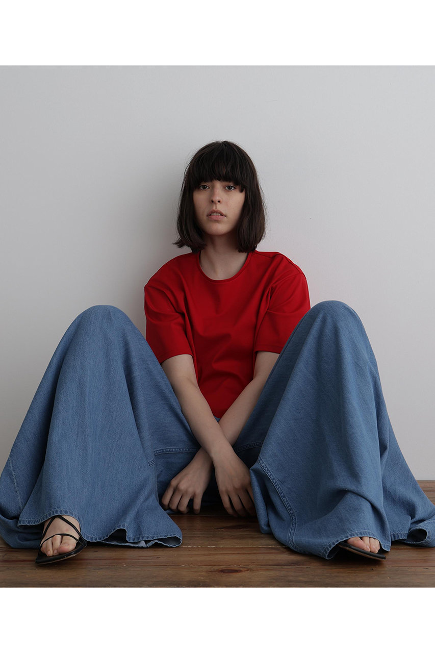 LE PHIL(ル フィル)｜ライトデニムパンツ/ブルー の通販｜ELLESHOP