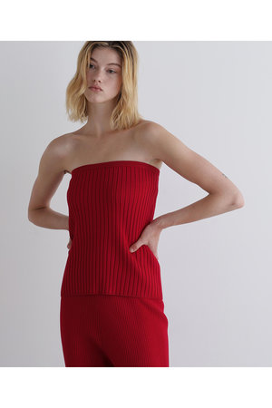 ル フィル/LE PHILのリブニットスカートパンツ(110600/110601)