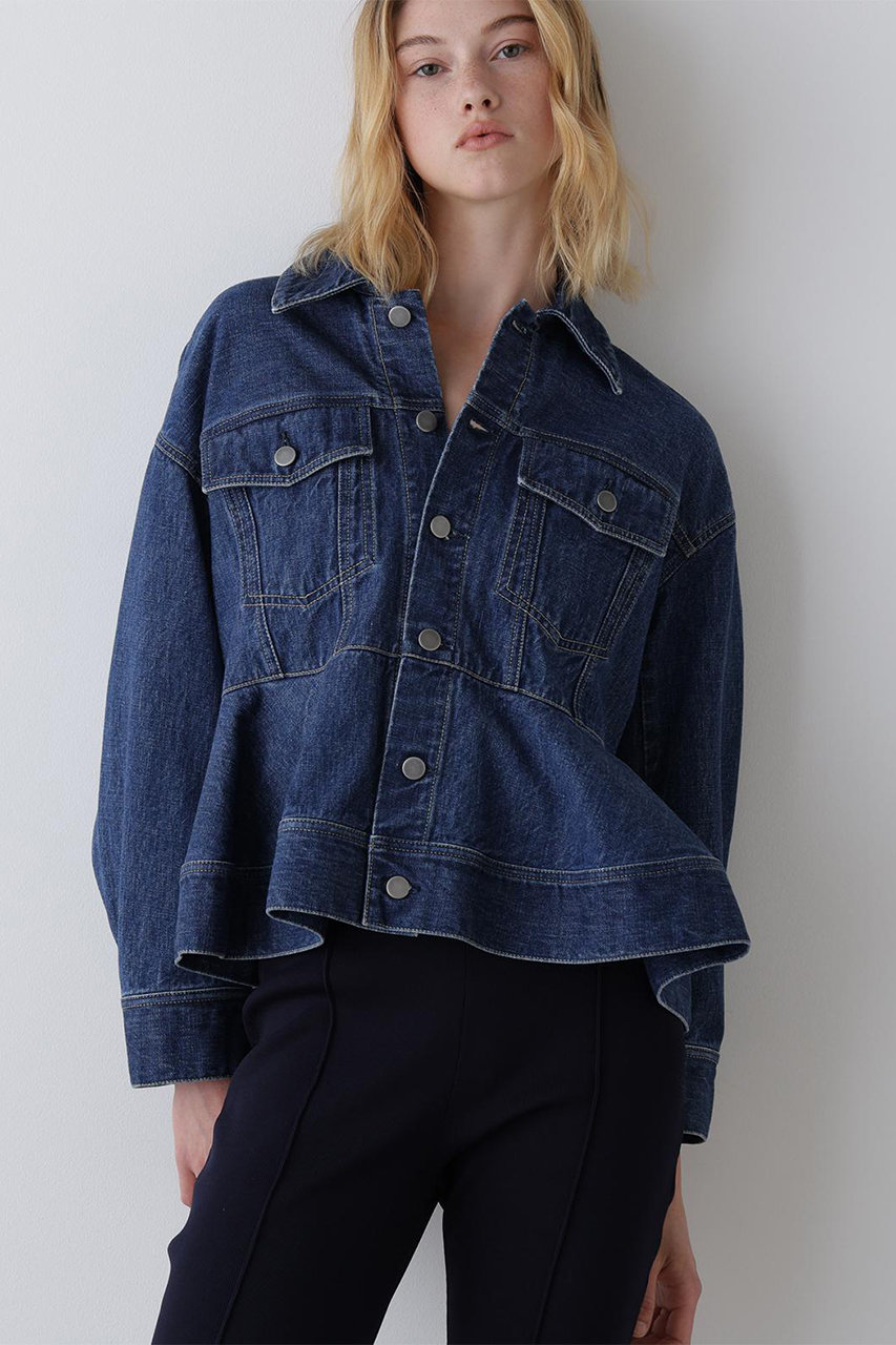 新品未使用⭐︎LE PHIL⭐︎デニムジャケット LE PHIL(ル フィル)｜デニムジャケット/ブルー の通販｜ELLESHOP