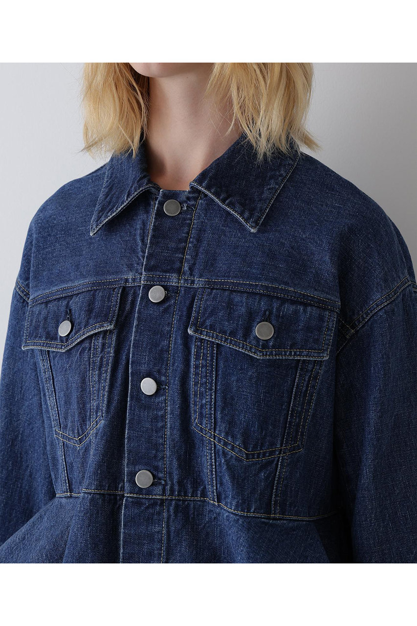 LE PHIL(ル フィル)｜デニムジャケット/ブルー の通販｜ELLESHOP