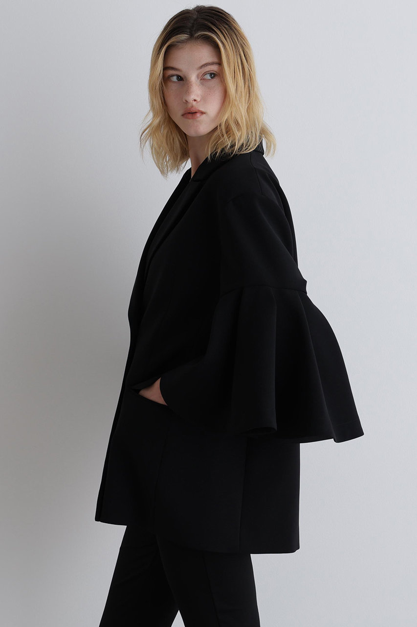 LE PHIL(ル フィル)｜コンフォートダブルクロスフレア袖ジャケット