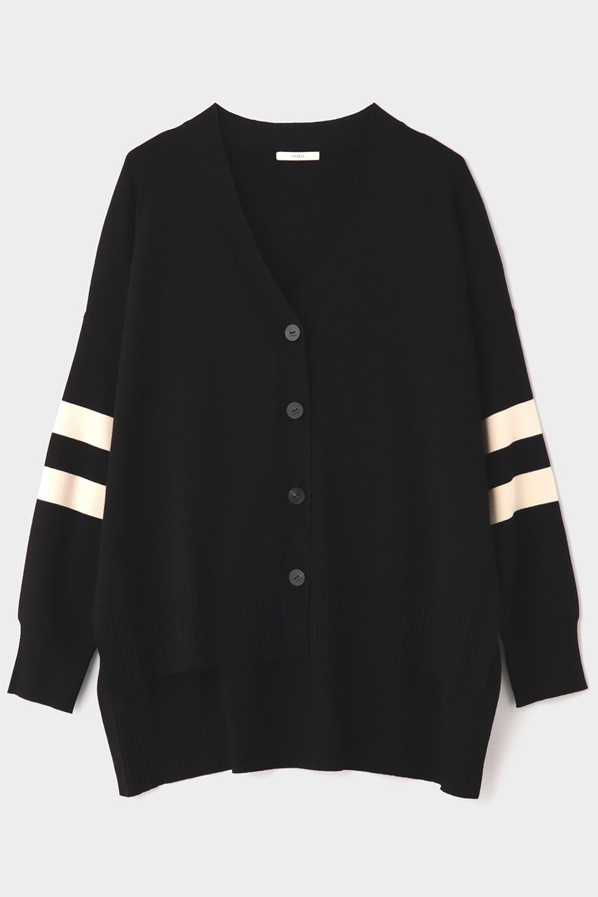 LE PHIL オーバーサイズカーディガン (ブラック, F) ル フィル ELLE SHOP LE PHIL オーバーサイズカーディガン (ブラック, F) ル フィル ELLE SHOP