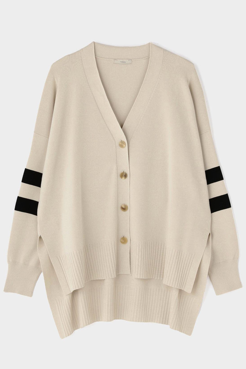 ル フィル/LE PHILのオーバーサイズカーディガン(ベージュ/5345970066)