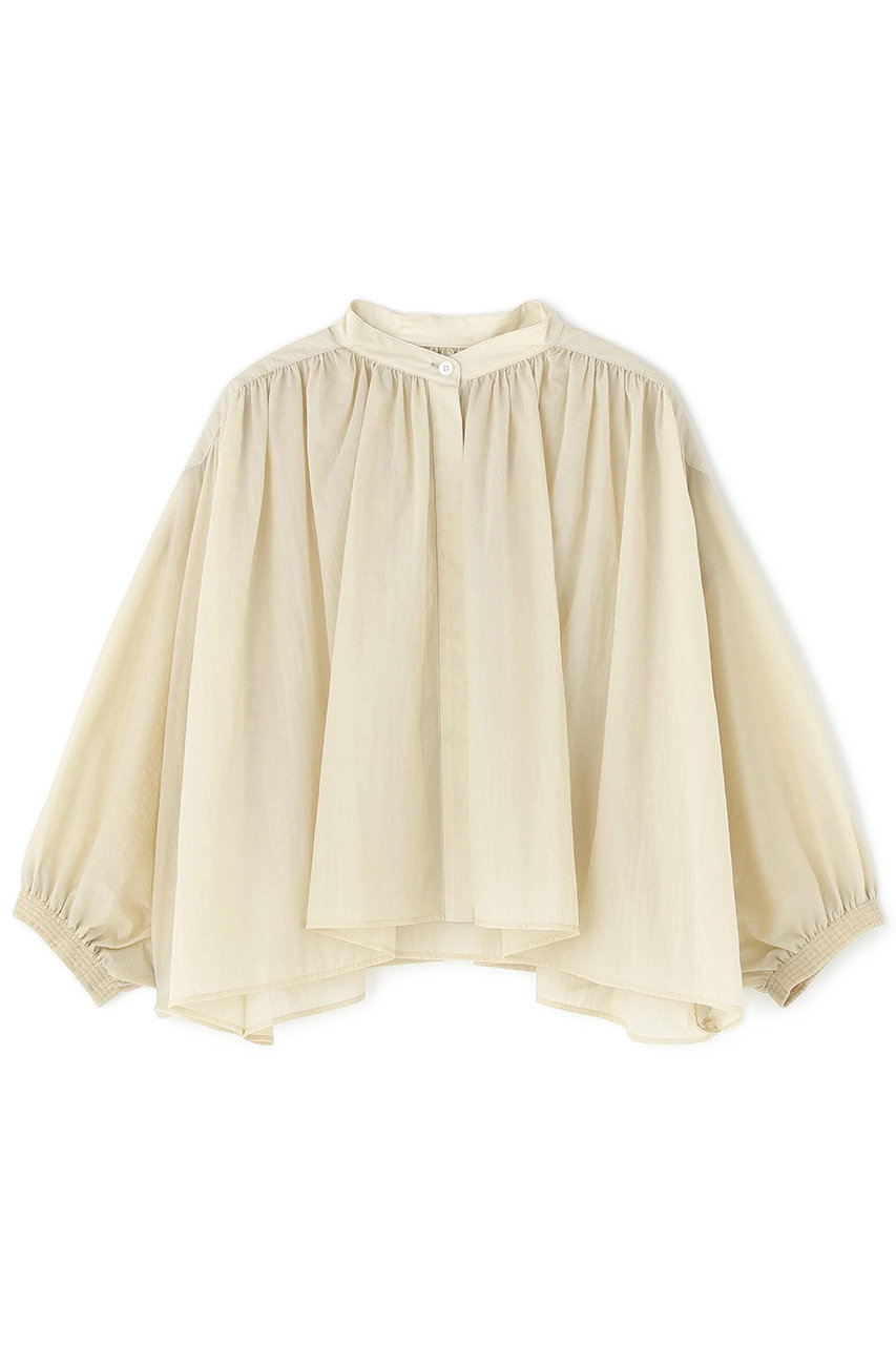 LE PHIL エアリーナイロンブラウス (ベージュ, F) ル フィル ELLE SHOP LE PHIL エアリーナイロンブラウス (ベージュ, F) ル フィル ELLE SHOP