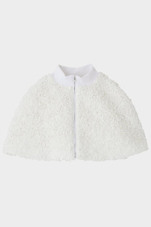 ル フィル/LE PHILの３Ｄエンブロイダリーケープ(110400/110402)