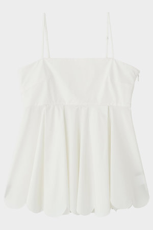 ル フィル/LE PHILのSOLOTEXブロードスカラップキャミソール(110400/110401)