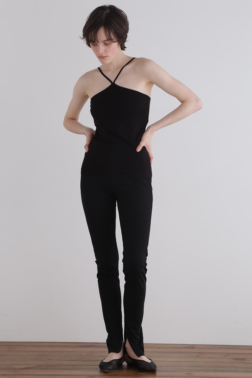 LE PHIL(ル フィル)｜カップインキャミトップV/ブラック の通販