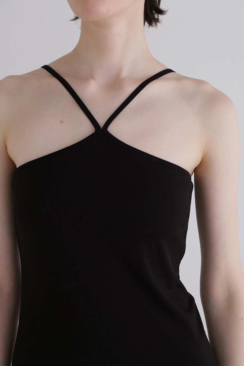 LE PHIL(ル フィル)｜カップインキャミトップV/ブラック の通販