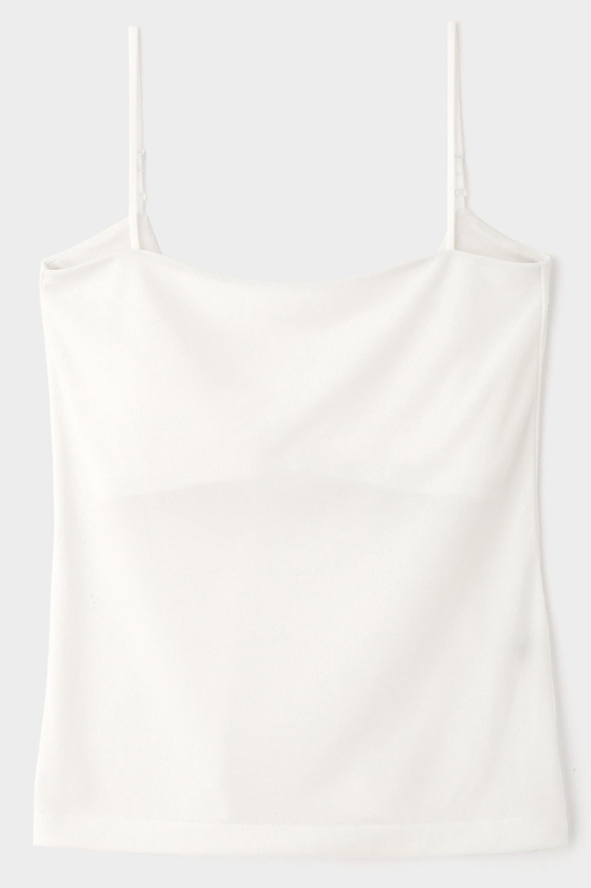 LE PHIL カップインキャミトップ (ホワイト, 0) ル フィル ELLE SHOP LE PHIL カップインキャミトップ (ホワイト, 0) ル フィル ELLE SHOP