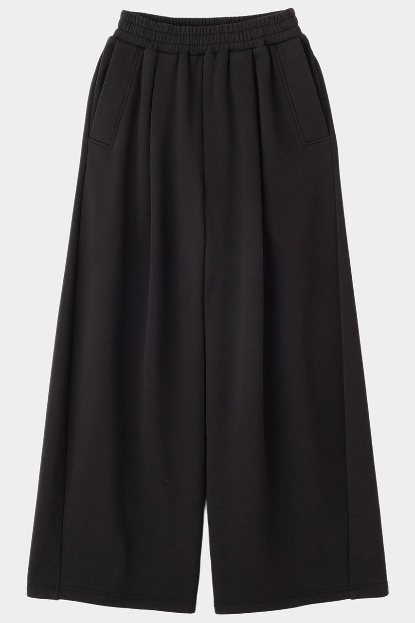 LE PHIL 《LE PHIL SPORTS》バック裏毛パンツ (ブラック, １) ル フィル ELLE SHOP