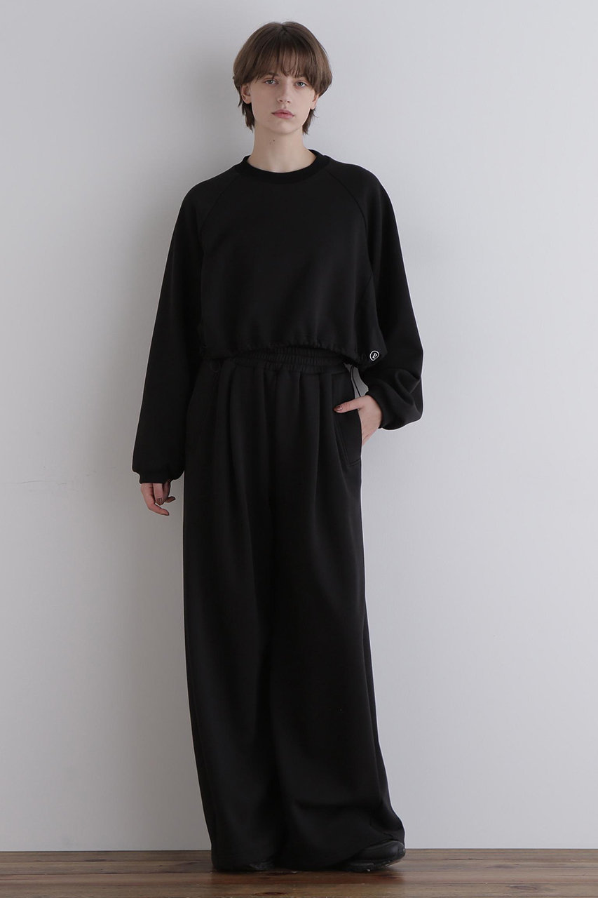 LE PHIL(ル フィル)｜《LE PHIL SPORTS》バック裏毛パンツ/ブラック の