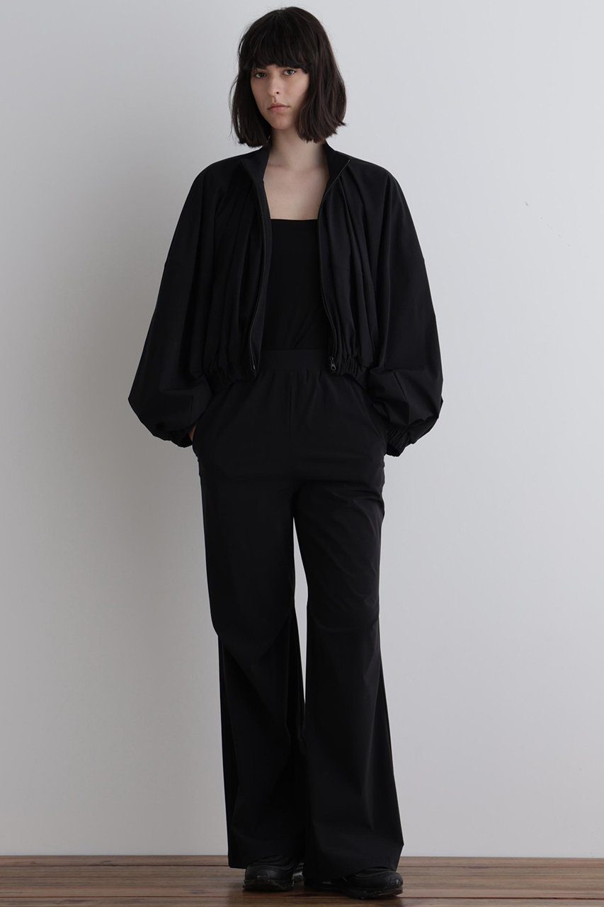 未使用　エリオポール　ブラック ナイロンショートブルゾン ブルゾン アウター メルトン比翼サイドコードショートブルゾン メンズ