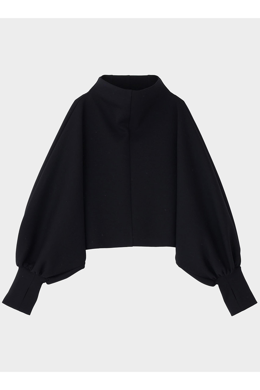 LE PHIL 《LE PHIL SPORTS》ライトダンボールショート丈プルオーバー (ブラック, F) ル フィル ELLE SHOP LE PHIL 《LE PHIL SPORTS》ライトダンボールショート丈プルオーバー (ブラック, F) ル フィル ELLE SHOP